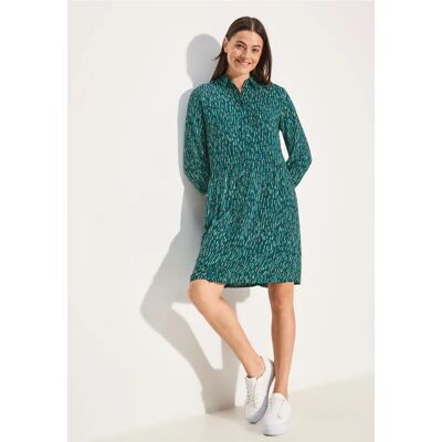 cecil Print Hemdblusenkleid - Grün - Damen - Size: L XS S XXL XL cecil Print Hemdblusenkleid - Grün - Damen - Size: L XS S XXL XL