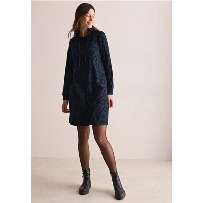 cecil Leo-Jaquard-Kleid - Blau - Damen - Size: XXL XL 3XL L cecil Leo-Jaquard-Kleid - Blau - Damen - Size: XXL XL 3XL L
