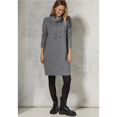 cecil Glitzerndes Ottoman-Kleid - Grau - Damen - Size: L XXL XL cecil Glitzerndes Ottoman-Kleid - Grau - Damen - Size: L XXL XL