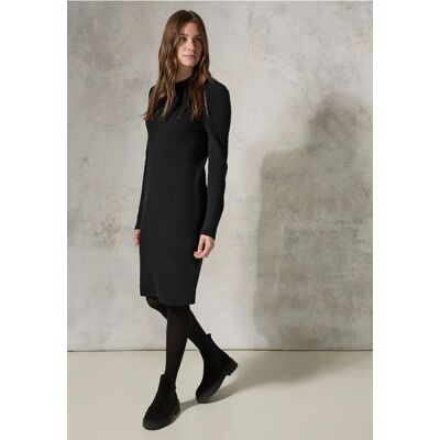cecil Strickkleid - Schwarz - Damen - Size: M XL XXL L cecil Strickkleid - Schwarz - Damen - Size: M XL XXL L
