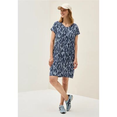 cecil Gemustertes Kleid - Blau - Damen - Size: S XL XS M L cecil Gemustertes Kleid - Blau - Damen - Size: S XL XS M L