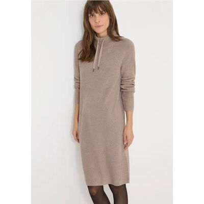 cecil Cosy Rippstruktur Kleid - Beige - Damen - Size: L XL M XXL cecil Cosy Rippstruktur Kleid - Beige - Damen - Size: L XL M XXL