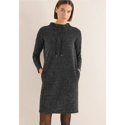 cecil Salt and Pepper Look Kleid - Schwarz - Damen - Size: XS XXL L S XL cecil Salt and Pepper Look Kleid - Schwarz - Damen - Size: XS XXL L S XL