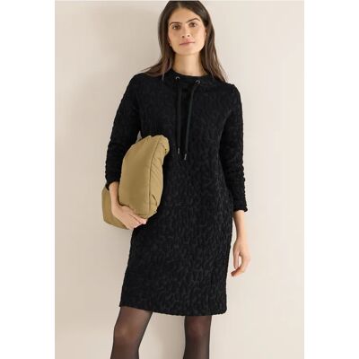 cecil Leo Jacquard Kleid - Schwarz - Damen - Size: M L XL S 3XL XS XXL cecil Leo Jacquard Kleid - Schwarz - Damen - Size: M L XL S 3XL XS XXL