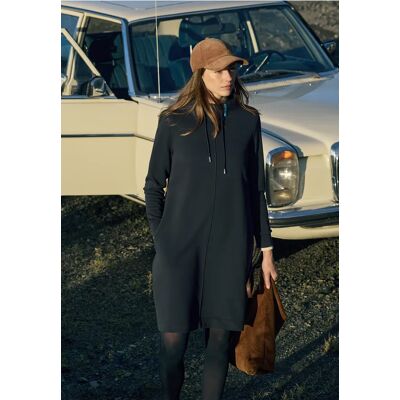 cecil Kleid in Unifarbe - Blau - Damen - Size: XS L S XXL XL M cecil Kleid in Unifarbe - Blau - Damen - Size: XS L S XXL XL M