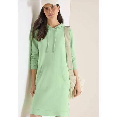cecil Knielanges Kleid mit Kapuze - Grün - Damen - Size: XXL 3XL M S XL XS L cecil Knielanges Kleid mit Kapuze - Grün - Damen - Size: XXL 3XL M S XL XS L
