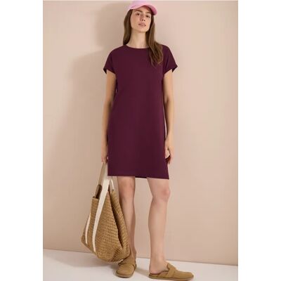 cecil Knielanges Kleid aus Jersey - Rot - Damen - Size: L XL S XS M XXL cecil Knielanges Kleid aus Jersey - Rot - Damen - Size: L XL S XS M XXL