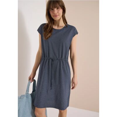 cecil Knielanges Kleid aus Jersey - Blau - Damen - Size: XL M 3XL XXL XS L cecil Knielanges Kleid aus Jersey - Blau - Damen - Size: XL M 3XL XXL XS L