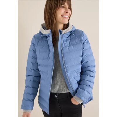 cecil Jacke in Welded-Optik - Blau - Damen - Size: XXL XL M S XS L cecil Jacke in Welded-Optik - Blau - Damen - Size: XXL XL M S XS L