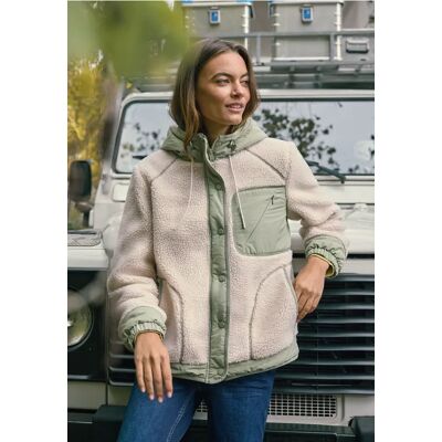 cecil Kapuzenjacke - Weiß - Damen - Size: XXL XL L cecil Kapuzenjacke - Weiß - Damen - Size: XXL XL L