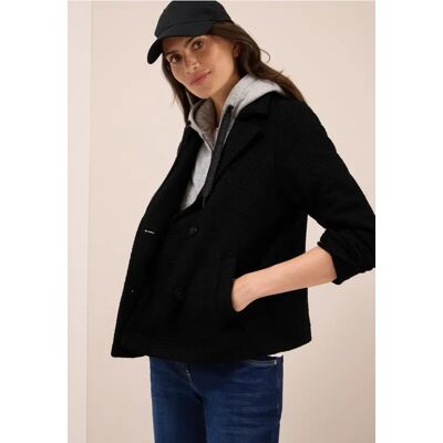 cecil Trenchcoat mit Inlay - Schwarz - Damen - Size: XXL XL S L cecil Trenchcoat mit Inlay - Schwarz - Damen - Size: XXL XL S L