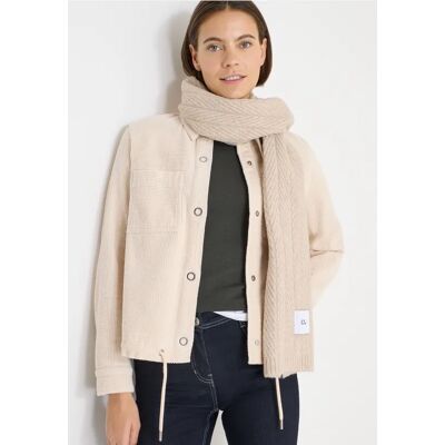cecil Cordjacke mit Tunnelzug - Beige - Damen - Size: M XL L cecil Cordjacke mit Tunnelzug - Beige - Damen - Size: M XL L