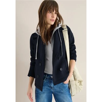 cecil Kurzer Trenchcoat - Blau - Damen - Size: S XXL L XL M XS cecil Kurzer Trenchcoat - Blau - Damen - Size: S XXL L XL M XS