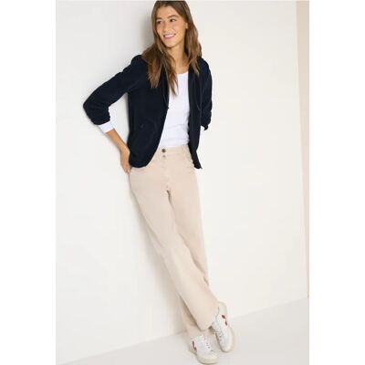 cecil Fleecejacke mit Hoodie - Blau - Damen - Size: XL M L XXL cecil Fleecejacke mit Hoodie - Blau - Damen - Size: XL M L XXL