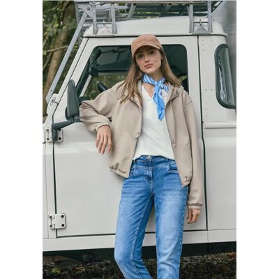 cecil Moderner Blouson - Beige - Damen - Size: XL XS M XXL L cecil Moderner Blouson - Beige - Damen - Size: XL XS M XXL L
