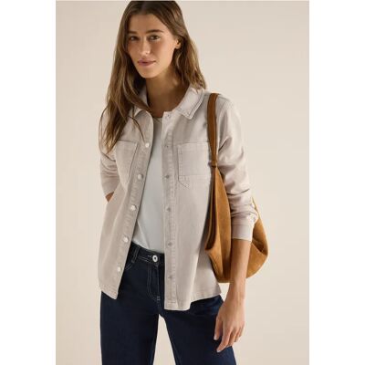cecil Overshirt - Beige - Damen - Size: XXL XL M S L cecil Overshirt - Beige - Damen - Size: XXL XL M S L