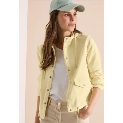 cecil Jeansjacke mit Kapuze und Knöpfen - Gelb - Damen - Size: L XXL M S XL cecil Jeansjacke mit Kapuze und Knöpfen - Gelb - Damen - Size: L XXL M S XL