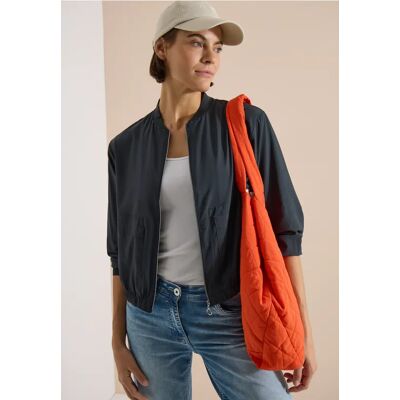cecil Blouson in Unifarbe mit Zipper - Grün - Damen - Size: XL M XXL L XS S cecil Blouson in Unifarbe mit Zipper - Grün - Damen - Size: XL M XXL L XS S