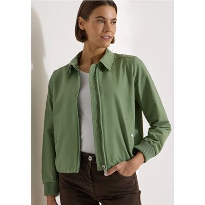 cecil Blouson mit Hemdblusenkragen - Grün - Damen - Size: S XL XXL L XS M cecil Blouson mit Hemdblusenkragen - Grün - Damen - Size: S XL XXL L XS M