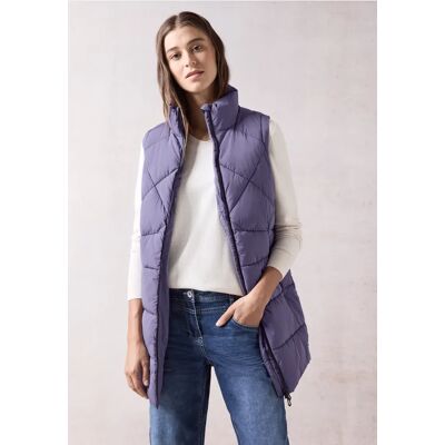 cecil Lange Weste - Lila - Damen - Size: XS M S XL XXL L cecil Lange Weste - Lila - Damen - Size: XS M S XL XXL L