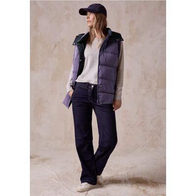 cecil Weste mit Kapuze - Lila - Damen - Size: L M XS S XXL XL cecil Weste mit Kapuze - Lila - Damen - Size: L M XS S XXL XL