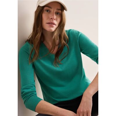 cecil Feinstrickpullover - Grün - Damen - Size: XL S L XXL XS M cecil Feinstrickpullover - Grün - Damen - Size: XL S L XXL XS M