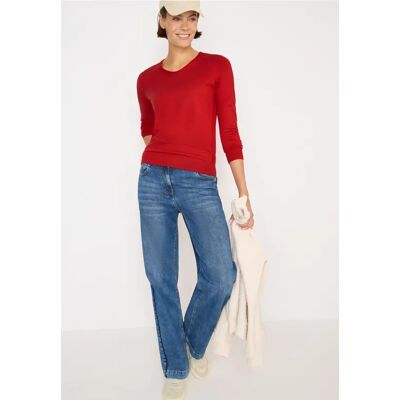 cecil Kuscheliger Pullover - Rot - Damen - Size: S XL L XS M XXL cecil Kuscheliger Pullover - Rot - Damen - Size: S XL L XS M XXL