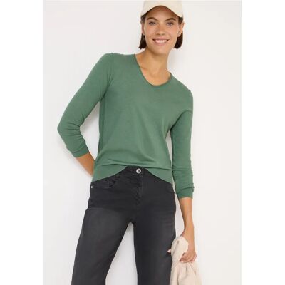 cecil Kuscheliger Pullover - Grün - Damen - Size: XXL XL L XS cecil Kuscheliger Pullover - Grün - Damen - Size: XXL XL L XS