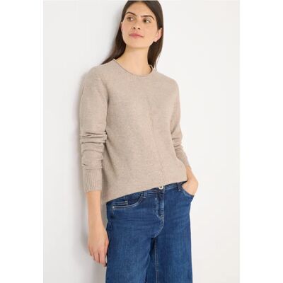 cecil Kuscheliger Pullover - Beige - Damen - Size: M XXL XL XS L S cecil Kuscheliger Pullover - Beige - Damen - Size: M XXL XL XS L S
