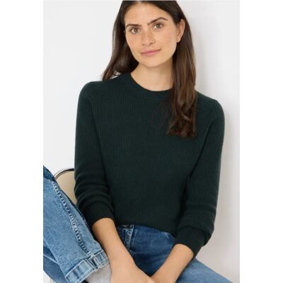 cecil Pullover mit Strukturdetails - Grün - Damen - Size: XXL L XL cecil Pullover mit Strukturdetails - Grün - Damen - Size: XXL L XL
