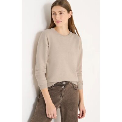 cecil Strick Sweatshirt - Beige - Damen - Size: XXL XL L cecil Strick Sweatshirt - Beige - Damen - Size: XXL XL L