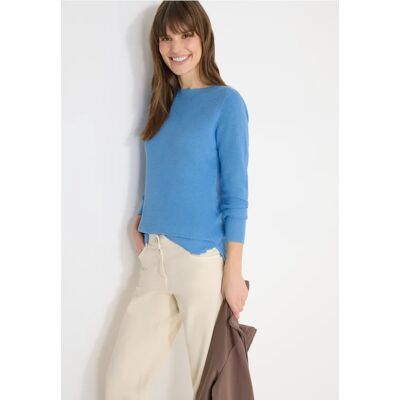 cecil Strukturpullover - Blau - Damen - Size: L S M XXL XL XS cecil Strukturpullover - Blau - Damen - Size: L S M XXL XL XS
