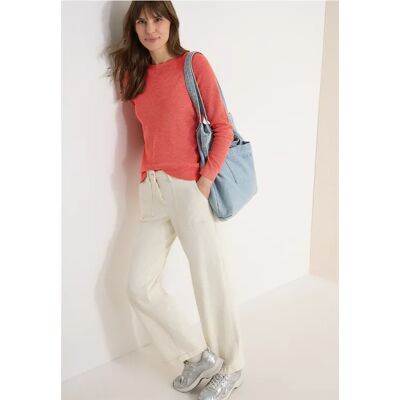 cecil Strukturpullover - Orange - Damen - Size: L XS S M XXL XL cecil Strukturpullover - Orange - Damen - Size: L XS S M XXL XL