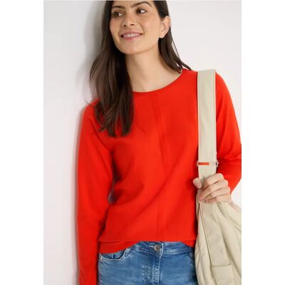cecil Dolman Pullover - Orange - Damen - Size: XS XL S XXL L M cecil Dolman Pullover - Orange - Damen - Size: XS XL S XXL L M