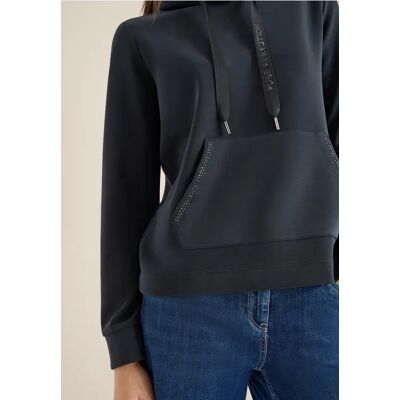 cecil Hoodie Sweatshirt - Schwarz - Damen - Size: M XL S XXL L cecil Hoodie Sweatshirt - Schwarz - Damen - Size: M XL S XXL L