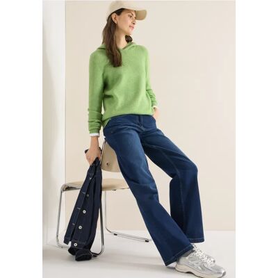cecil Softer Kapuzenpullover - Grün - Damen - Size: XL XXL M XS S L cecil Softer Kapuzenpullover - Grün - Damen - Size: XL XXL M XS S L