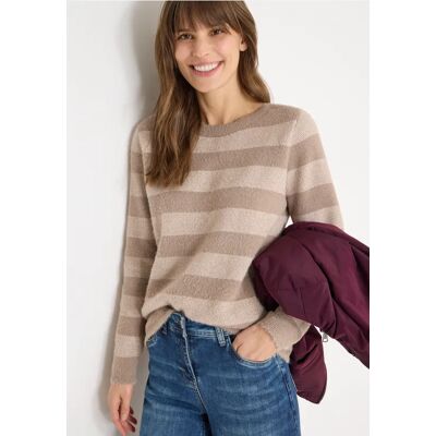 cecil Federgarnpullover - Beige - Damen - Size: XXL M S L XL XS cecil Federgarnpullover - Beige - Damen - Size: XXL M S L XL XS