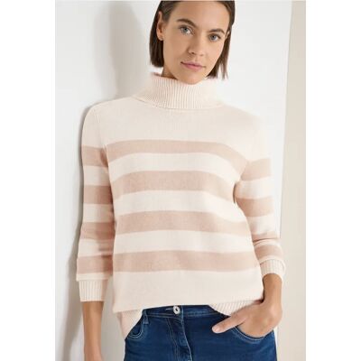 cecil Softer Rollkragenpullover - Beige - Damen - Size: S 3XL XS XXL L M XL cecil Softer Rollkragenpullover - Beige - Damen - Size: S 3XL XS XXL L M XL