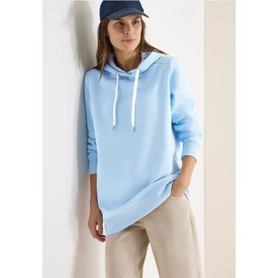 cecil Langer Hoodie - Blau - Damen - Size: M S XL XS L cecil Langer Hoodie - Blau - Damen - Size: M S XL XS L