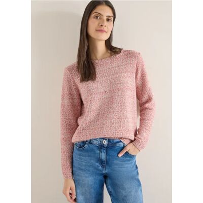 cecil Space-dye Pullover - Weiß - Damen - Size: XL XXL M S XS L cecil Space-dye Pullover - Weiß - Damen - Size: XL XXL M S XS L