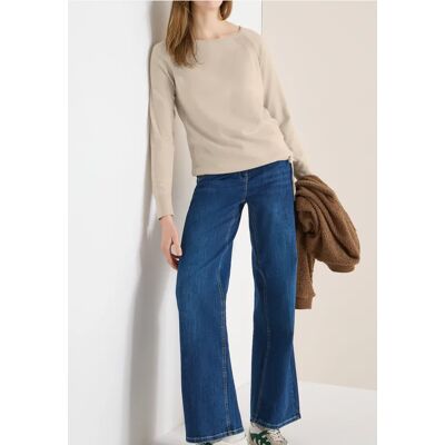 cecil Pullover mit Strukturdetail - Beige - Damen - Size: XS 3XL XL XXL S M L cecil Pullover mit Strukturdetail - Beige - Damen - Size: XS 3XL XL XXL S M L