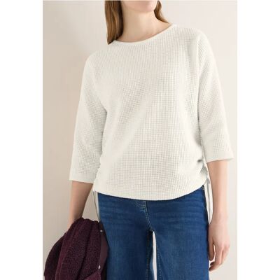 cecil 3/4-Arm Pullover in Dolman Passform - Beige - Damen - Size: XL M L S XXL XS cecil 3/4-Arm Pullover in Dolman Passform - Beige - Damen - Size: XL M L S XXL XS