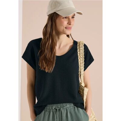cecil Pullover mit gerundetem V-Ausschnitt - Grün - Damen - Size: XL L S XS XXL M cecil Pullover mit gerundetem V-Ausschnitt - Grün - Damen - Size: XL L S XS XXL M