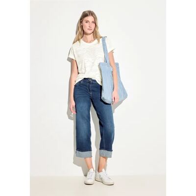 cecil Ajour T-Shirt - Weiß - Damen - Size: L XL XS cecil Ajour T-Shirt - Weiß - Damen - Size: L XL XS
