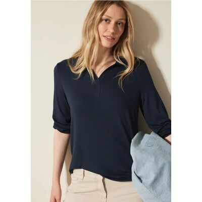 cecil Poloshirt - Blau - Damen - Size: XS XXL XL L cecil Poloshirt - Blau - Damen - Size: XS XXL XL L
