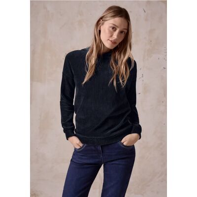 cecil Kapuzenshirt - Blau - Damen - Size: XS XL S L M XXL cecil Kapuzenshirt - Blau - Damen - Size: XS XL S L M XXL