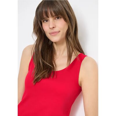 cecil Basic Top aus reiner Baumwolle - Rot - Damen - Size: M L XS S XXL XL cecil Basic Top aus reiner Baumwolle - Rot - Damen - Size: M L XS S XXL XL
