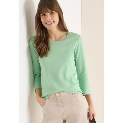cecil Basic Shirt - Grün - Damen - Size: L XXL XS 3XL M XL S cecil Basic Shirt - Grün - Damen - Size: L XXL XS 3XL M XL S