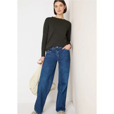 cecil Shirt in Unifarbe - Grün - Damen - Size: XS M XL S XXL L cecil Shirt in Unifarbe - Grün - Damen - Size: XS M XL S XXL L