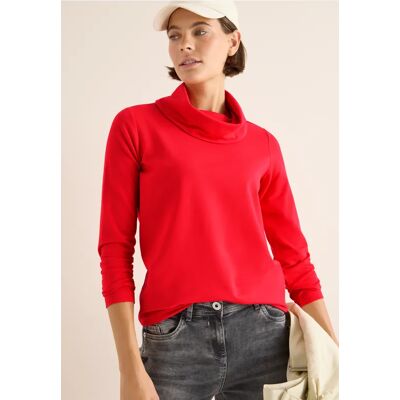 cecil Shirt mit großem Kragen - Orange - Damen - Size: XXL XS XL M S L cecil Shirt mit großem Kragen - Orange - Damen - Size: XXL XS XL M S L